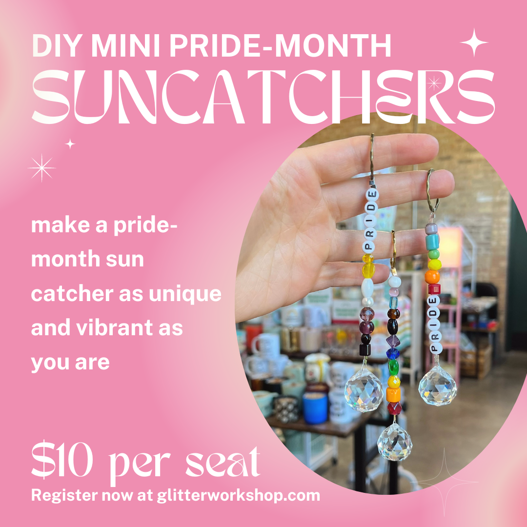 Mini Pride Sun Catcher The Glitter